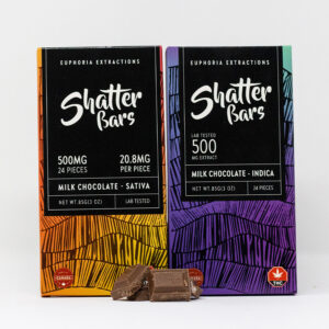EUPHORIA EXTRACTIONS SHATTER BARS - 500mg